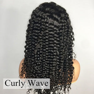 "S" curl wig